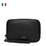 TÚI CLUTCH DA THẬT NAM MÀU ĐEN LV04D1111G_UB1 - CALVIN KLEIN - NHẬP KHẨU CHÍNH HÃNG TỪ Ý
