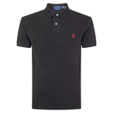 ÁO POLO NAM SLIM FIT MÀU ĐEN 710795080006 - RALPH LAUREN - NHẬP KHẨU CHÍNH HÃNG TỪ CHLB ĐỨC