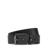 THẮT LƯNG DA THẬT NAM MÀU ĐEN - TOMMY HILFIGER - NHẬP KHẨU CHÍNH HÃNG TỪ Ý