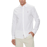 ÁO SƠ MI NAM MÀU TRẮNG DM0DM19519 - TOMMY HILFIGER - NHẬP KHẨU CHÍNH HÃNG TỪ Ý