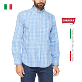 ÁO SƠ MI DÀI TAY NAM KẺ CARO 213A1230A – CARRERA JEANS - NHẬP KHẨU CHÍNH NGẠCH TỪ Ý