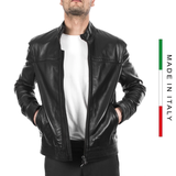 ORDER ÁO KHOÁC DA NAM CAO CẤP SẢN XUẤT THỦ CÔNG - ITALY LEATHER - NHẬP KHẨU CHÍNH NGẠCH TỪ Ý