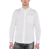 ÁO SƠ MI NAM DÀI TAY CLASSIC FIT MÀU TRẮNG - CALVIN KLEIN - NHẬP KHẨU CHÍNH HÃNG TỪ ITALY