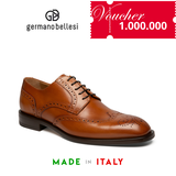 GIÀY DA CÔNG SỞ MÀU NÂU (DA THẬT) - GERMANO BELLESI - SẢN XUẤT THỦ CÔNG TẠI ITALY