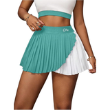 CHÂN VÁY THỂ THAO XẾP LY NỮ PHỐI MÀU - VERDUSA - NHẬP KHẨU TRỰC TIẾP TỪ MỸ