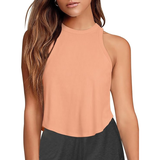 ÁO CROP TOP NỮ DÁNG LỬNG KHÔNG TAY - LASLULU - NHẬP KHẨU TRỰC TIẾP TỪ MỸ