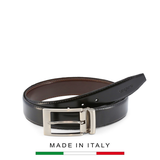 THẮT LƯNG DA NAM 2 MẶT MÀU NÂU UBLT000052 - UNGARO - SẢN XUẤT TẠI ITALY