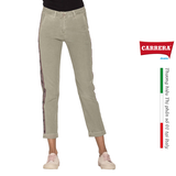 QUẦN DÀI NỮ CO GIÃN MÀU OLIVE - CARRERA JEANS - NHẬP KHẨU CHÍNH HÃNG TỪ ITALIA