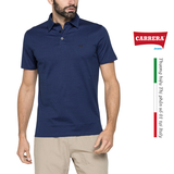 ÁO POLO NAM MÀU TRƠN VẢI COTTON JERSEY - CARRERA JEANS - NHẬP KHẨU CHÍNH HÃNG TỪ ITALIA