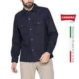 ÁO SƠ MI NAM BASIC XANH THAN – CARRERA JEANS - NHẬP KHẨU CHÍNH HÃNG TỪ Ý