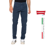 QUẦN KAKI NAM BASIC MÀU XANH SẪM - CARRERA JEANS - NHẬP KHẨU CHÍNH HÃNG TỪ Ý