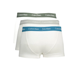 PACK 3 QUẦN SỊP ĐÙI NAM MÀU TRẮNG - CALVIN KLEIN - NHẬP KHẨU CHÍNH HÃNG TỪ Ý