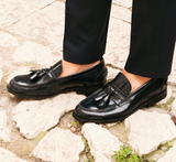 GIÀY LƯỜI DA NAM CAO CẤP (DA THẬT) - DUCA DI MORRONE - SẢN XUẤT TẠI ITALY