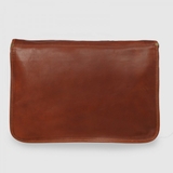 TÚI ĐEO CHÉO NAM DA CALFSKIN 5600 - MAHOGANY -  MEDICI OF FLORENCE - SẢN XUẤT THỦ CÔNG TẠI ITALY