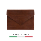 TÚI ĐỰNG TÀI LIỆU BẰNG DA BÊ  -  CUOIO ARTISTICO FIORENTINO - SẢN XUẤT THỦ CÔNG TẠI ITALY