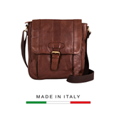 TÚI ĐEO CHÉO DA - GIANNI CONTI - SẢN XUẤT THỦ CÔNG TẠI ITALY