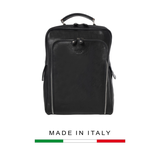 BALO NAM DA VEGETABLE-TANNED CALFSKIN 681-Black -  MEDICI OF FLORENCE - SẢN XUẤT THỦ CÔNG TẠI ITALIA