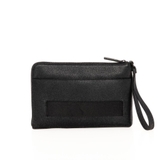 CLUTCH DA THẬT NAM MÀU ĐEN 1812212-10 - GIANNI CONTI - SẢN XUẤT THỦ CÔNG TẠI ITALY