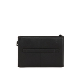 CLUTCH DA THẬT NAM MÀU ĐEN 1812207-10 - GIANNI CONTI - SẢN XUẤT THỦ CÔNG TẠI ITALY