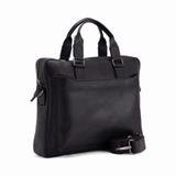 TÚI LAPTOP DA THẬT MÀU ĐEN 2501370-10 – GIANNI CONTI - SẢN XUẤT THỦ CÔNG TẠI ITALY