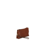 CLUTCH NAM DA THẬT MÀU NÂU 912101-25 – GIANNI CONTI - SẢN XUẤT THỦ CÔNG TỪ ITALY