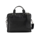 TÚI LAPTOP DA THẬT MÀU ĐEN 2501370-10 – GIANNI CONTI - SẢN XUẤT THỦ CÔNG TẠI ITALY