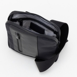 TÚI ĐEO CHÉO DA THẬT MÀU ĐEN 2092883-10 - GIANNI CONTI - SẢN XUẤT THỦ CÔNG TỪ ITALY