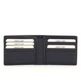 VÍ DA THẬT NAM MÀU ĐEN 1817220 – GIANNI CONTI - SẢN XUẤT THỦ CÔNG TỪ ITALY