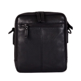 TÚI ĐEO CHÉO DA THẬT NAM MÀU ĐEN FILIPPO 1812282 - GIANNI CONTI - SẢN XUẤT THỦ CÔNG TỪ ITALY