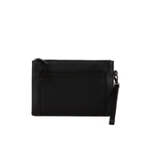 CLUTCH DA THẬT NAM MÀU ĐEN 1812207-10 - GIANNI CONTI - SẢN XUẤT THỦ CÔNG TẠI ITALY