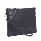 CLUTCH DA THẬT NAM MÀU XANH JEANS 9405070-43 – GIANNI CONTI - SẢN XUẤT THỦ CÔNG TẠI ITALY