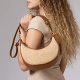 TÚI ĐEO VAI MÀU NÂU 5780608-26 - GIANNI CONTI - SẢN XUẤT THỦ CÔNG TẠI ITALY