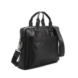 TÚI LAPTOP DA THẬT MÀU ĐEN 2501370-10 – GIANNI CONTI - SẢN XUẤT THỦ CÔNG TẠI ITALY