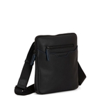 TÚI ĐEO CHÉO DA THẬT MÀU ĐEN 4902770-10 - GIANNI CONTI - SẢN XUẤT THỦ CÔNG TẠI ITALY