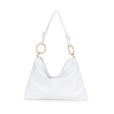 TÚI XÁCH NỮ DA THẬT MÀU TRẮNG 136580-30 – GIANNI CONTI - SẢN XUẤT THỦ CÔNG TẠI ITALY