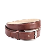 THẮT LƯNG DA THẬT NAM 9405243-40-BROWN - GIANNI CONTI - SẢN XUẤT THỦ CÔNG TỪ ITALIA