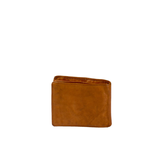 VÍ DA NAM MÀU NÂU 4207220 - RAUL - Tan – GIANNI CONTI - SẢN XUẤT THỦ CÔNG TỪ ITALY