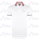ÁO POLO NAM REGULAR FIT MÀU TRẮNG BIG SIZE TO6569766 - TOMMY HILFIGER - NHẬP KHẨU CHÍNH HÃNG TỪ CHLB ĐỨC