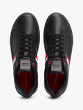 GIÀY SNEAKER NAM MÀU ĐEN - TOMMY HILFIGER - NHẬP KHẨU CHÍNH HÃNG TỪ Ý