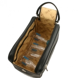 CLUTCH NAM MÀU ĐEN DA THẬT 915151-10 – GIANNI CONTI - SẢN XUẤT THỦ CÔNG TẠI ITALY