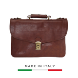 CẶP DA  -  MEDICI OF FLORENCE - SẢN XUẤT THỦ CÔNG TẠI ITALIA