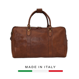 TÚI DU LỊCH 9277 - Rust -  MEDICI OF FLORENCE - SẢN XUẤT THỦ CÔNG TẠI ITALIA