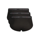 PACK 3 QUẦN SỊP NAM MÀU ĐEN - TOMMY HILFIGER - NHẬP KHẨU CHÍNH HÃNG TỪ Ý