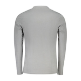 ÁO THUN DÀI TAY NAM MÀU GHI XÁM - HUGO BOSS - NHẬP KHẨU CHÍNH HÃNG TỪ ITALIA