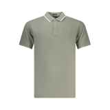 ÁO POLO NAM CỘC TAY SLIM FIT XANH NHẠT - BOSS - NHẬP KHẨU CHÍNH HÃNG TỪ ITALIA