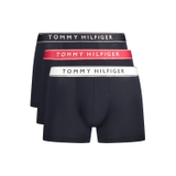 PACK 3 QUẦN SỊP ĐÙI NAM MÀU XANH ĐEN - TOMMY HILFIGER - NHẬP KHẨU CHÍNH HÃNG TỪ Ý