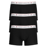 PACK 3 QUẦN SỊP ĐÙI NAM MÀU ĐEN - TOMMY HILFIGER - NHẬP KHẨU CHÍNH HÃNG TỪ Ý