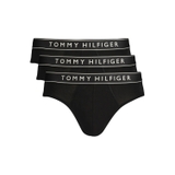 PACK 3 QUẦN SỊP TAM GIÁC NAM MÀU ĐEN - TOMMY HILFIGER - NHẬP KHẨU CHÍNH HÃNG TỪ Ý