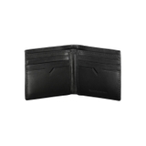 VÍ NAM DA THẬT MÀU ĐEN - TOMMY HILFIGER - NHẬP KHẨU CHÍNH HÃNG TỪ Ý