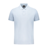 ÁO POLO NAM CỘC TAY MÀU XANH NHẠT - BOSS - NHẬP KHẨU CHÍNH HÃNG TỪ ITALIA